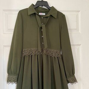 COPY - Long olive maxi abaya